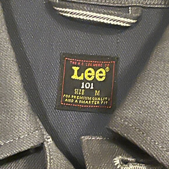 RARE Lee 101 Rider Denim Jacket Size M - Picture 3 of 3